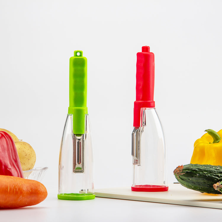 2-in-1 Handheld Spiralizer & Julienne Peeler
